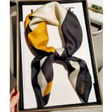 カラーブロッキングスカーフ | ad thie | 詳細画像15 