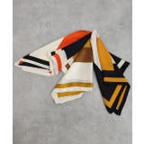 カラーブロッキングスカーフ | ad thie | 詳細画像44 