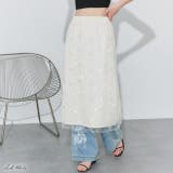 スパンコールレーススカート | ad thie | 詳細画像1 