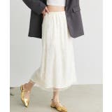 スパンコールレーススカート | ad thie | 詳細画像20 