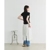 スパンコールレーススカート | ad thie | 詳細画像23 