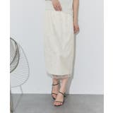 スパンコールレーススカート | ad thie | 詳細画像5 