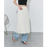 スパンコールレーススカート | ad thie | 詳細画像8 