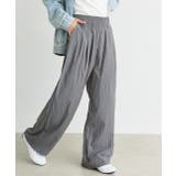 グレー | ワッシャーリラックスイージーパンツ | ad thie