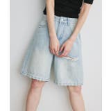 ヴィンテージライクハーフデニム | ad thie | 詳細画像13 