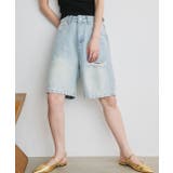 ヴィンテージライクハーフデニム | ad thie | 詳細画像14 