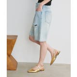 ヴィンテージライクハーフデニム | ad thie | 詳細画像15 