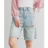 ヴィンテージライクハーフデニム | ad thie | 詳細画像27 