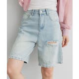 ヴィンテージライクハーフデニム | ad thie | 詳細画像32 