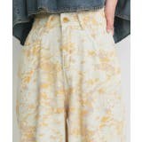 フラワーワイドデニムパンツ | ad thie | 詳細画像10 