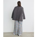 フラワーワイドデニムパンツ | ad thie | 詳細画像13 