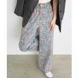フラワーワイドデニムパンツ | ad thie | 詳細画像20 