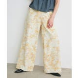 フラワーワイドデニムパンツ | ad thie | 詳細画像7 