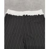 ウエストフリル切替ストライプバミューダパンツ | ad thie | 詳細画像34 