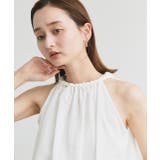 ホルターネックギャザーブラウス | ad thie | 詳細画像11 