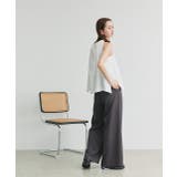 ホルターネックギャザーブラウス | ad thie | 詳細画像5 