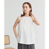 ホルターネックギャザーブラウス | ad thie | 詳細画像7 