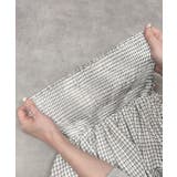 チェック柄バルーンペプラムビスチェ | ad thie | 詳細画像44 