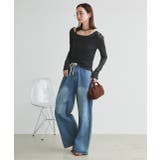 レイヤードデザインシアーカットソー | ad thie | 詳細画像15