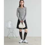 レイヤードデザインシアーカットソー | ad thie | 詳細画像21