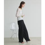 レイヤードデザインシアーカットソー | ad thie | 詳細画像3