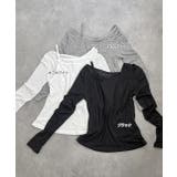 レイヤードデザインシアーカットソー | ad thie | 詳細画像34