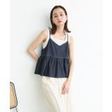 デニムビスチェキャミソール | ad thie | 詳細画像10