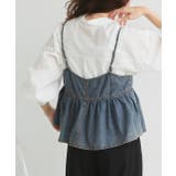 デニムビスチェキャミソール | ad thie | 詳細画像16