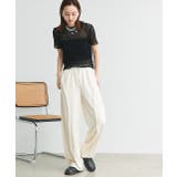 ハーフスリーブレースカットソー | ad thie | 詳細画像10 