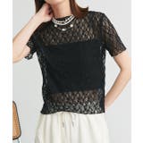 ハーフスリーブレースカットソー | ad thie | 詳細画像14 