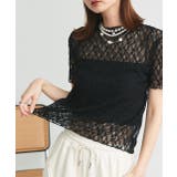 ハーフスリーブレースカットソー | ad thie | 詳細画像16 