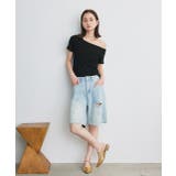 ワンショルダーアシメデザイントップス | ad thie | 詳細画像15 