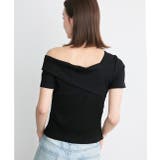 ワンショルダーアシメデザイントップス | ad thie | 詳細画像18 