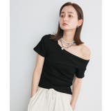 ワンショルダーアシメデザイントップス | ad thie | 詳細画像25 