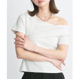 ワンショルダーアシメデザイントップス | ad thie | 詳細画像7 