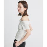 ワンショルダーアシメデザイントップス | ad thie | 詳細画像8 