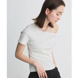 ワンショルダーアシメデザイントップス | ad thie | 詳細画像9 