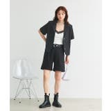 カップ付き レース切り替えドットキャミソール | ad thie | 詳細画像28