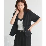 カップ付き レース切り替えドットキャミソール | ad thie | 詳細画像29