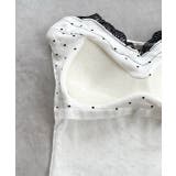 カップ付き レース切り替えドットキャミソール | ad thie | 詳細画像34