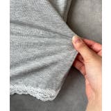 カップ付き ヘムレースリブキャミソール | ad thie | 詳細画像35 