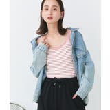 ボーダーニットキャミソール | ad thie | 詳細画像4