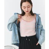 ボーダーニットキャミソール | ad thie | 詳細画像5