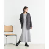 ハーフスリーブラメニットワンピース | ad thie | 詳細画像19 