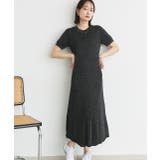 ハーフスリーブラメニットワンピース | ad thie | 詳細画像32 