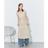 ハーフスリーブラメニットワンピース | ad thie | 詳細画像36 