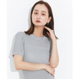 ハーフスリーブラメニットワンピース | ad thie | 詳細画像8 