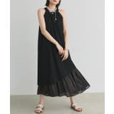 ホルターネックギャザーワンピース | ad thie | 詳細画像11 