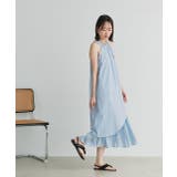 ホルターネックギャザーワンピース | ad thie | 詳細画像18 