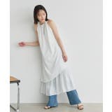 ホルターネックギャザーワンピース | ad thie | 詳細画像2 